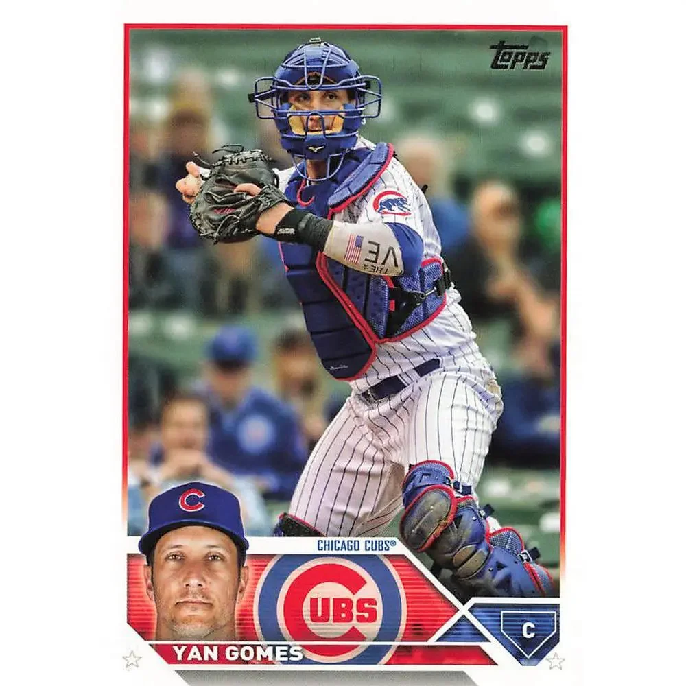 2023 Topps Yan Gomes #569 Chicago Cubs